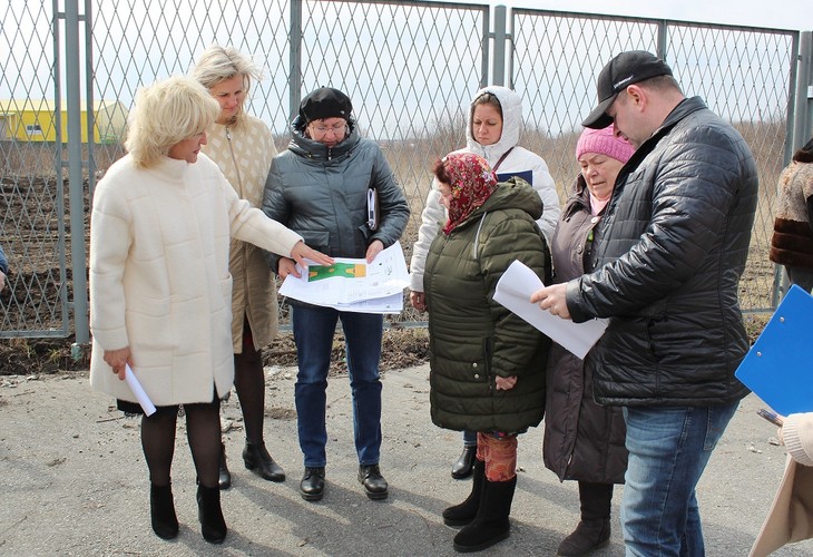 Группа общественного контроля оценила качество реализации инициативных проектов в Губкине