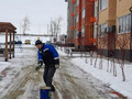 В минувшие выходные коммунальные службы Губкина работали в усиленном режиме после прошедшего ледяного дождя