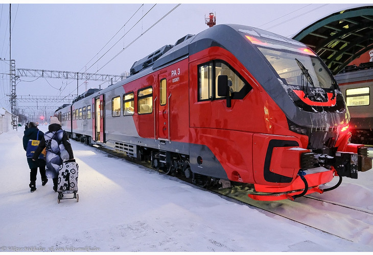 Из Губкина в Воронеж можно уехать на новом электропоезде «Орлан»