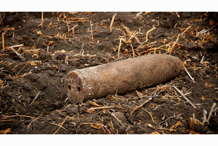В Губкинском городском округе нашли боеприпас времён Великой Отечественной войны